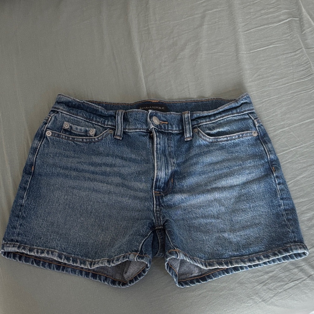 Banana Republic Blue Jean Shorts